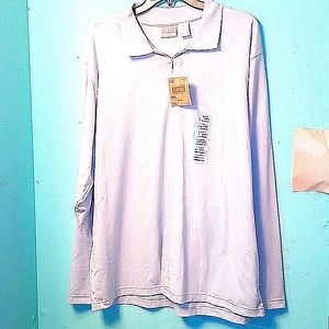 CRB Khakis brand XL men’s shirt lt gray color